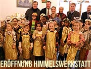 Himmelswerkstatt auf dem Münchner Christkindlmarkt  (©Foto: Martin Schmitz)